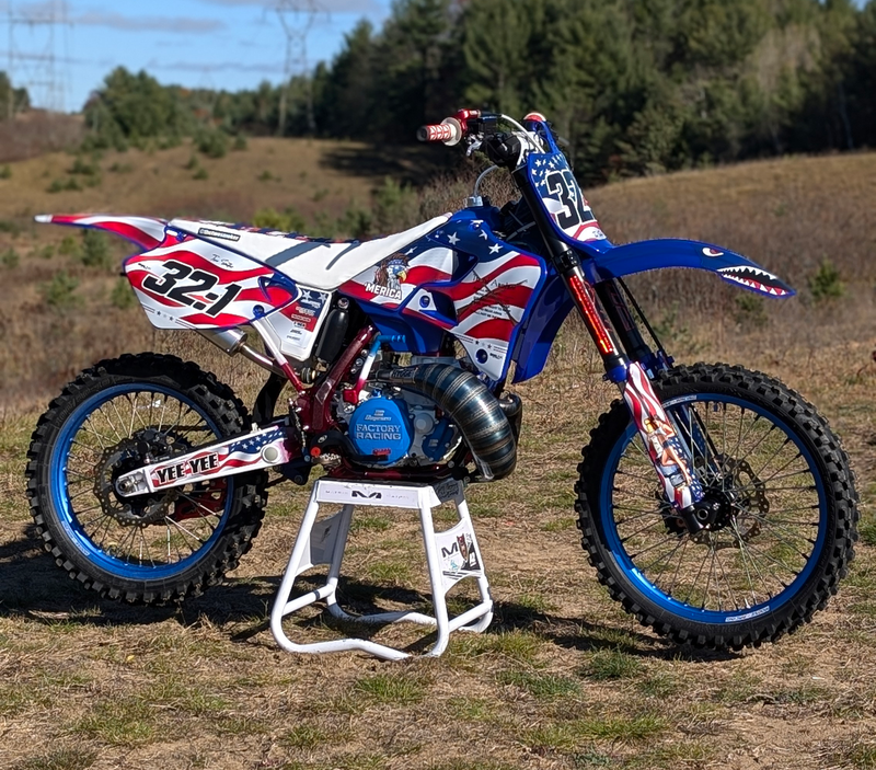 Yamaha YZ 250 'Merica' Bike Build