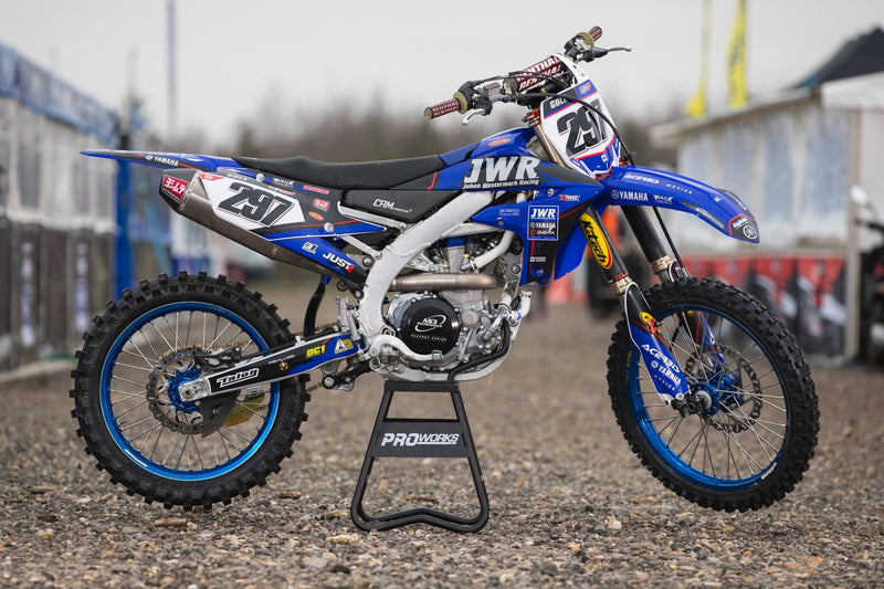 Yamaha YZ450F race bike