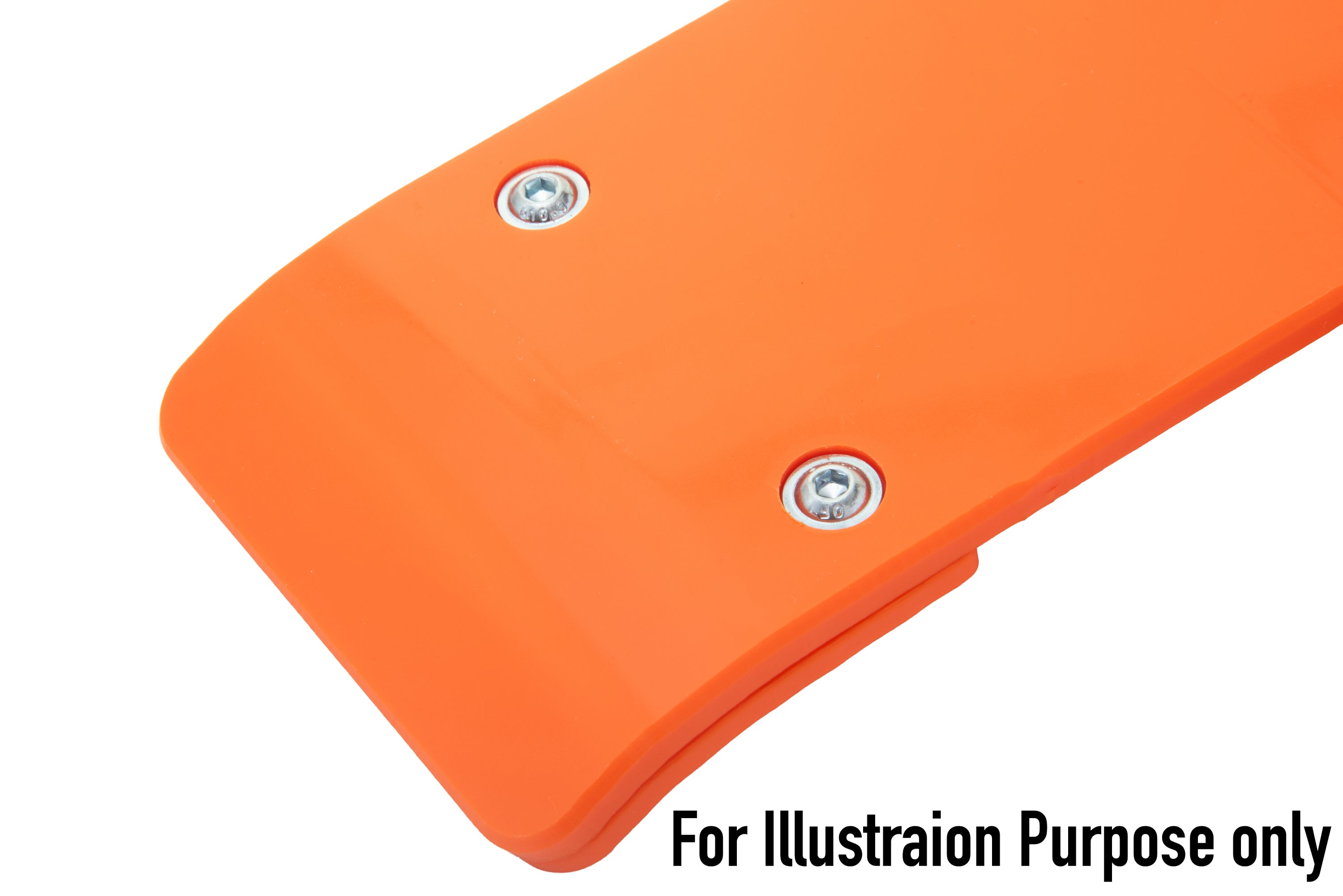 AS3 DTC PLASTIC SKID PLATE ORANGE | KTM 250 350 SX-F XC-F 2023-2025