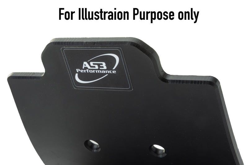 Acerbis Plastic MX Skid Plate - Black - For Suzuki RMZ450 2018-2023