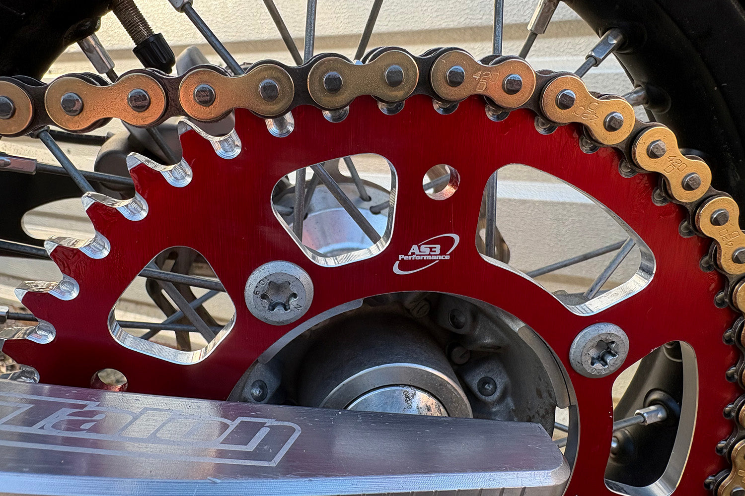 AS3 REAR SPROCKET | GAS GAS MC 65 2021-2024 | 420 47T RED