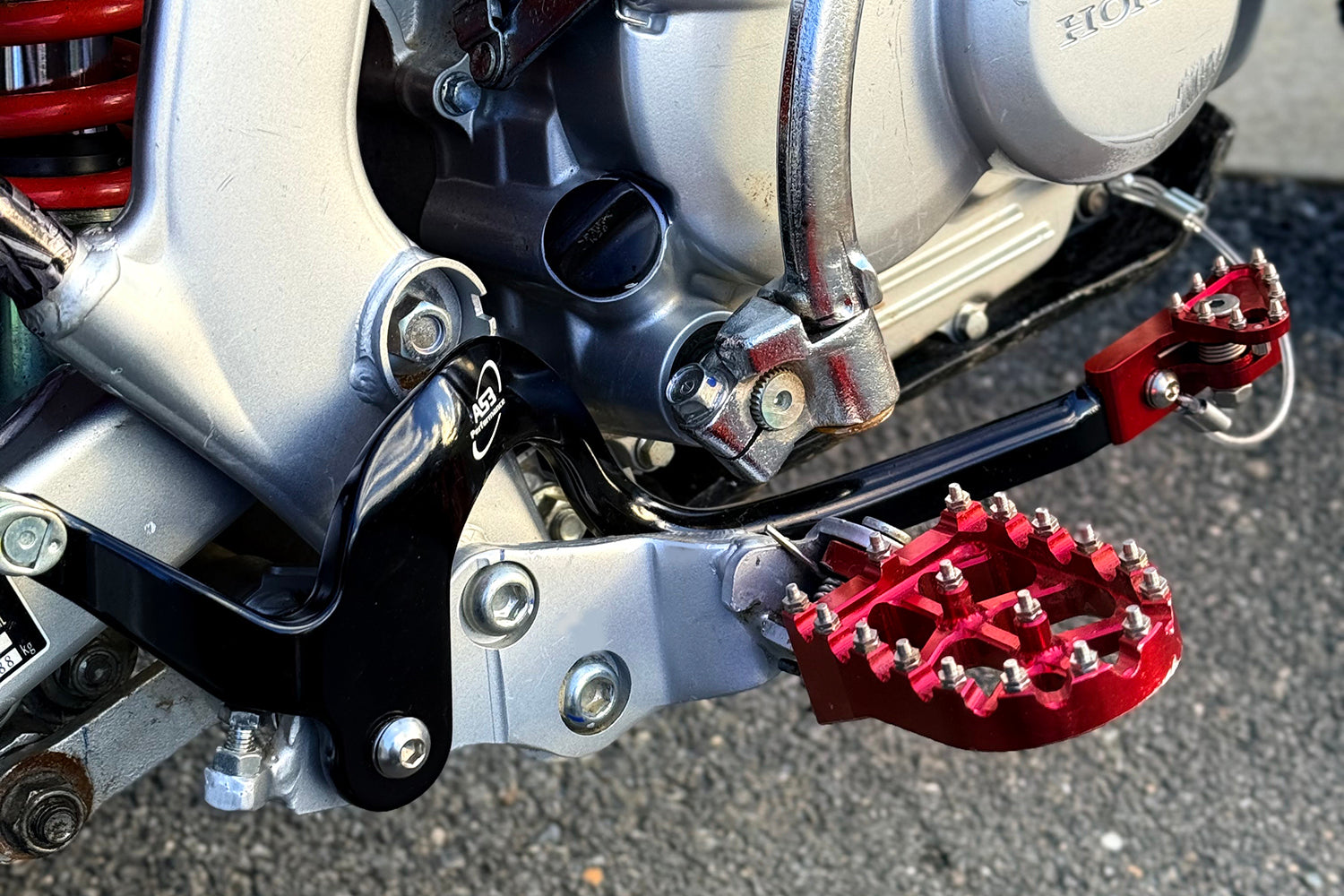 Honda Crf 125 F Fb 2014-2025 AS3 Forged Rear Brake Lever Pedal