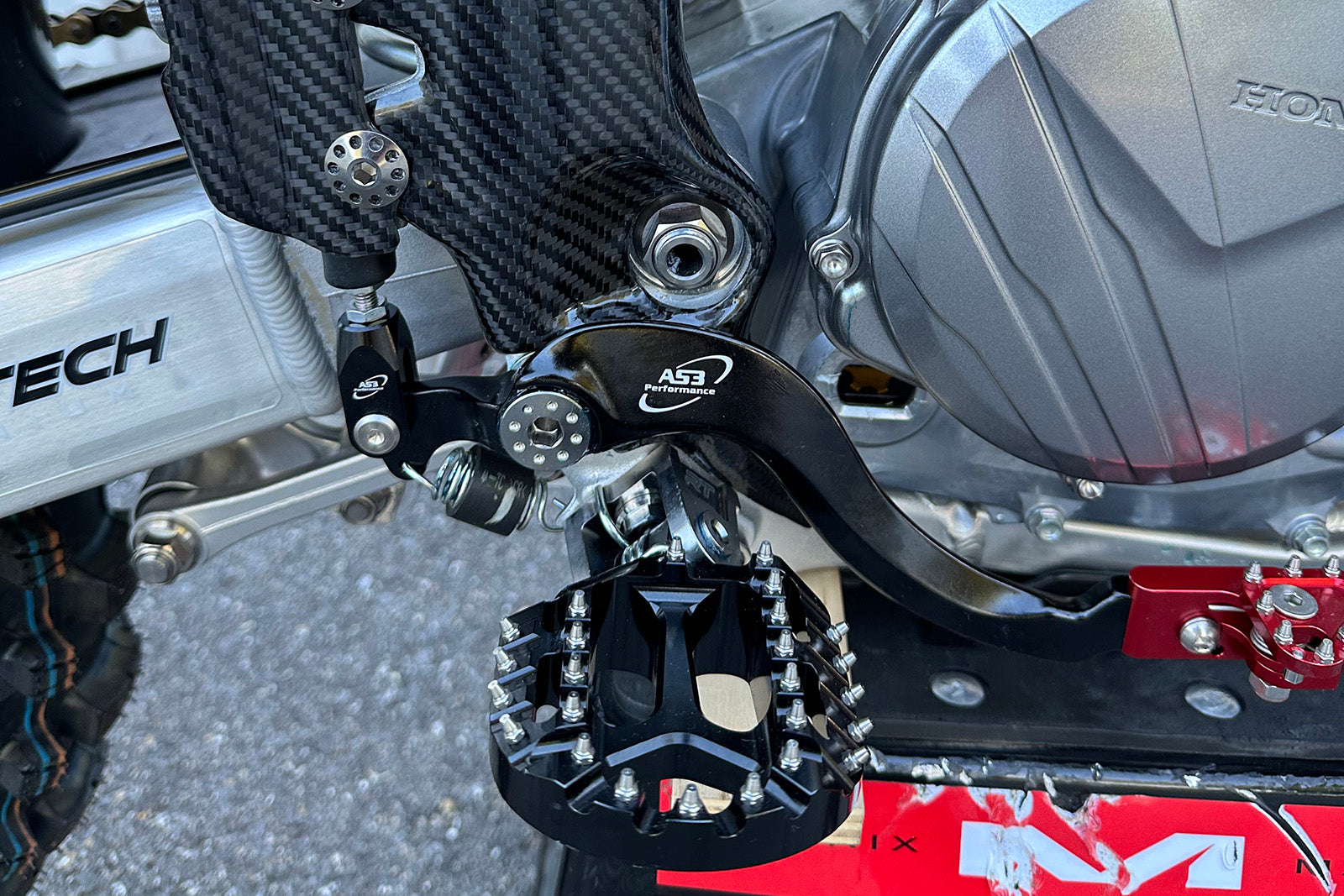 CRF 250Rさん専用　アダプター無し AS3 GEAR LEVER REAR BRAKE PEDAL | HONDA CRF 250 450 R RX 18-25