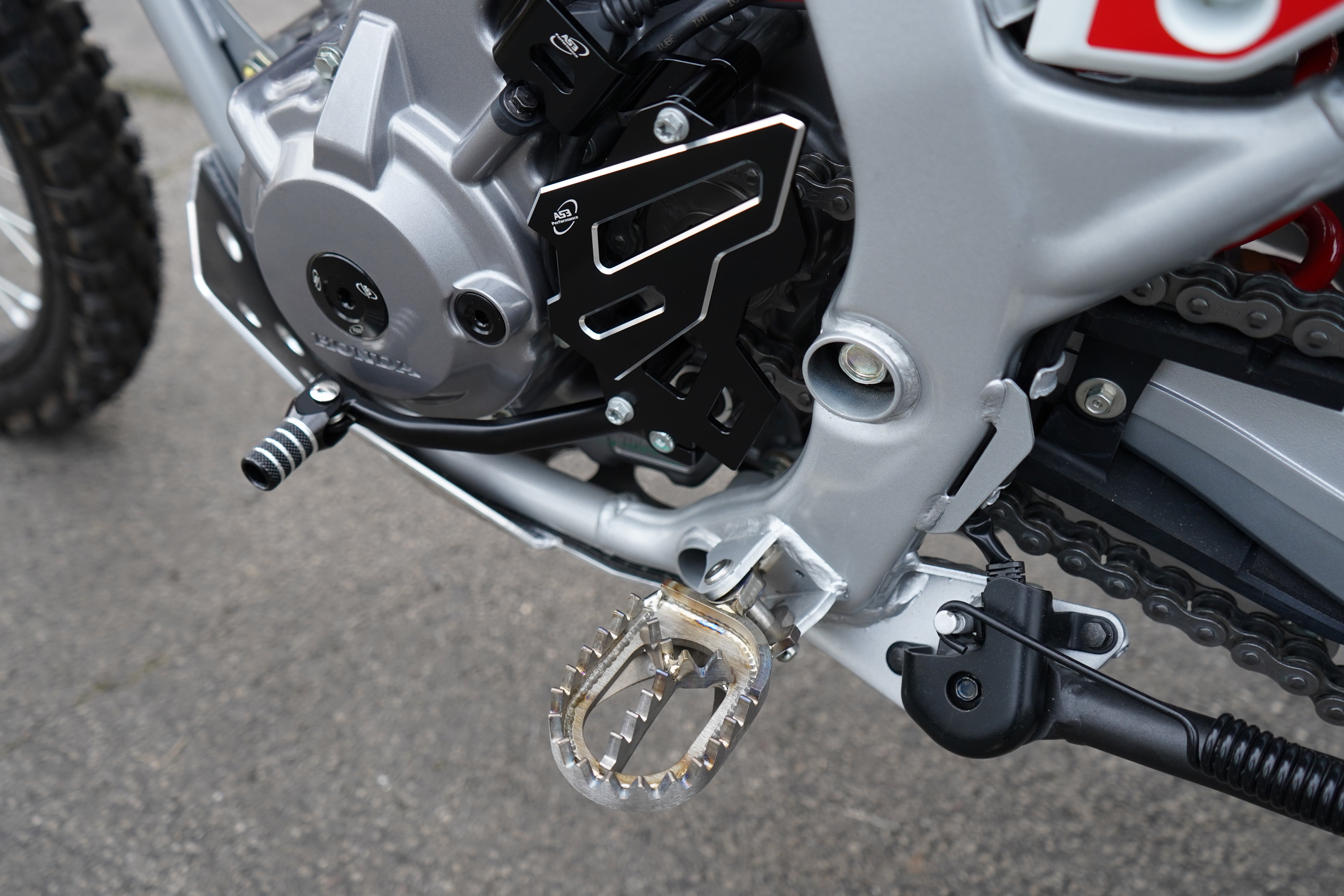 AS3 TITANIUM FOOT PEGS | HONDA CR 125 250 02-08 CRF 150 250 300 450