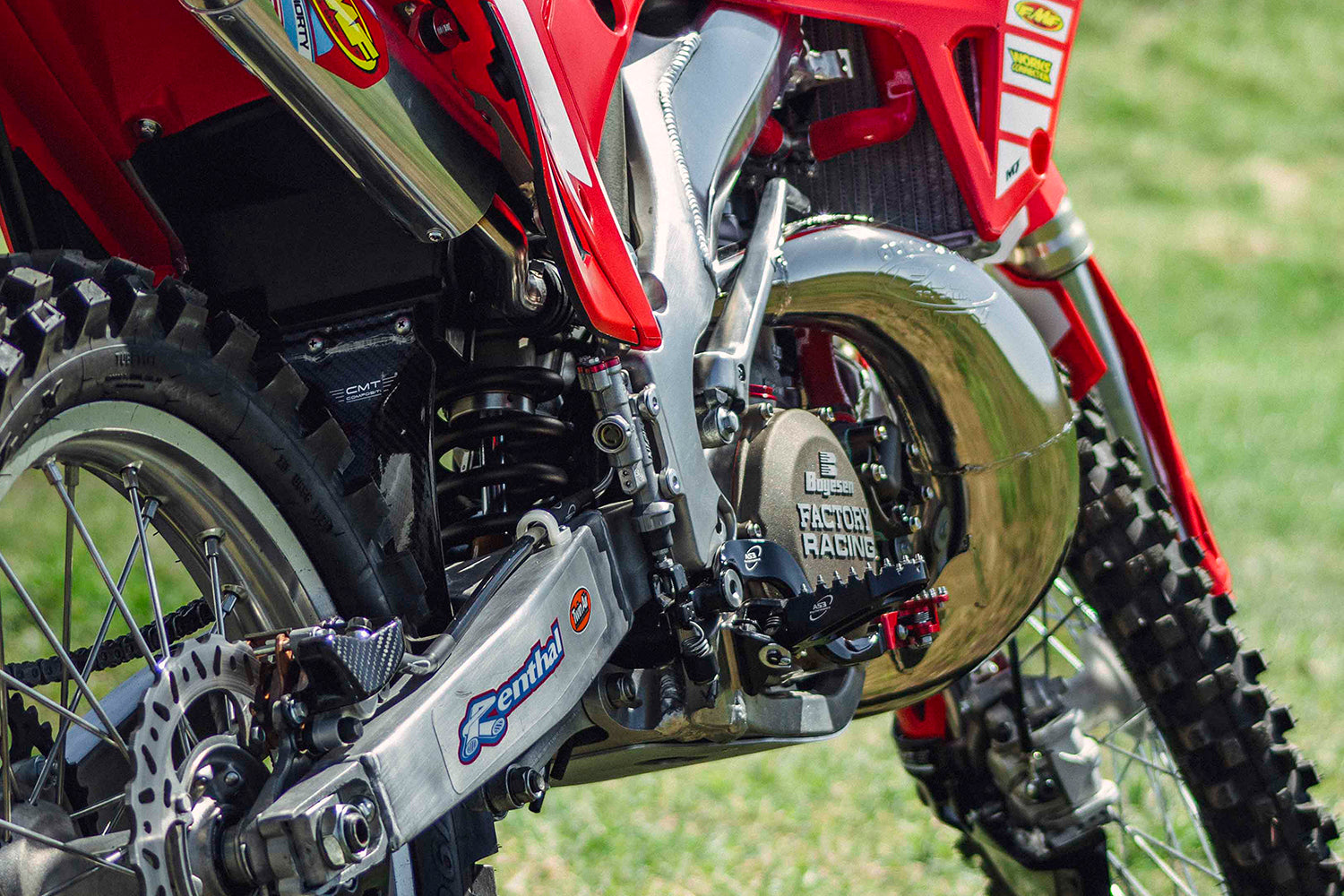 Apico Cold Forged Red Brake & Clutch Levers For Honda CR 125 250 92-03 CR 500 96-01