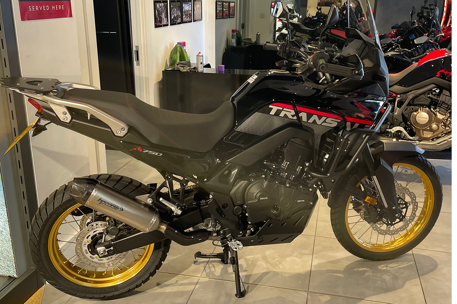 AS3 CRASH BARS | HONDA XL 750 TRANSALP 2023-2025