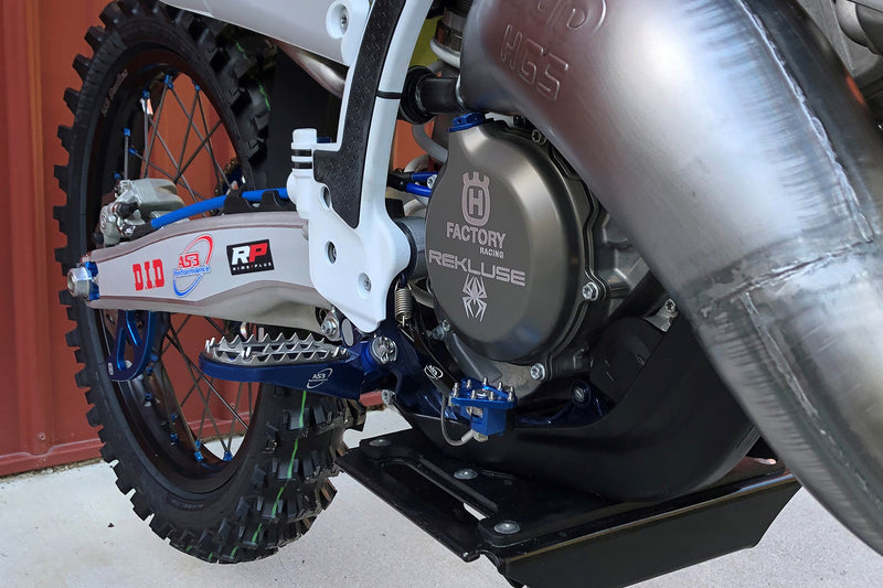 Repose-Pieds CNC Moto Pour Husqvarna TC TE FC FE - Pédales Aluminium Noires