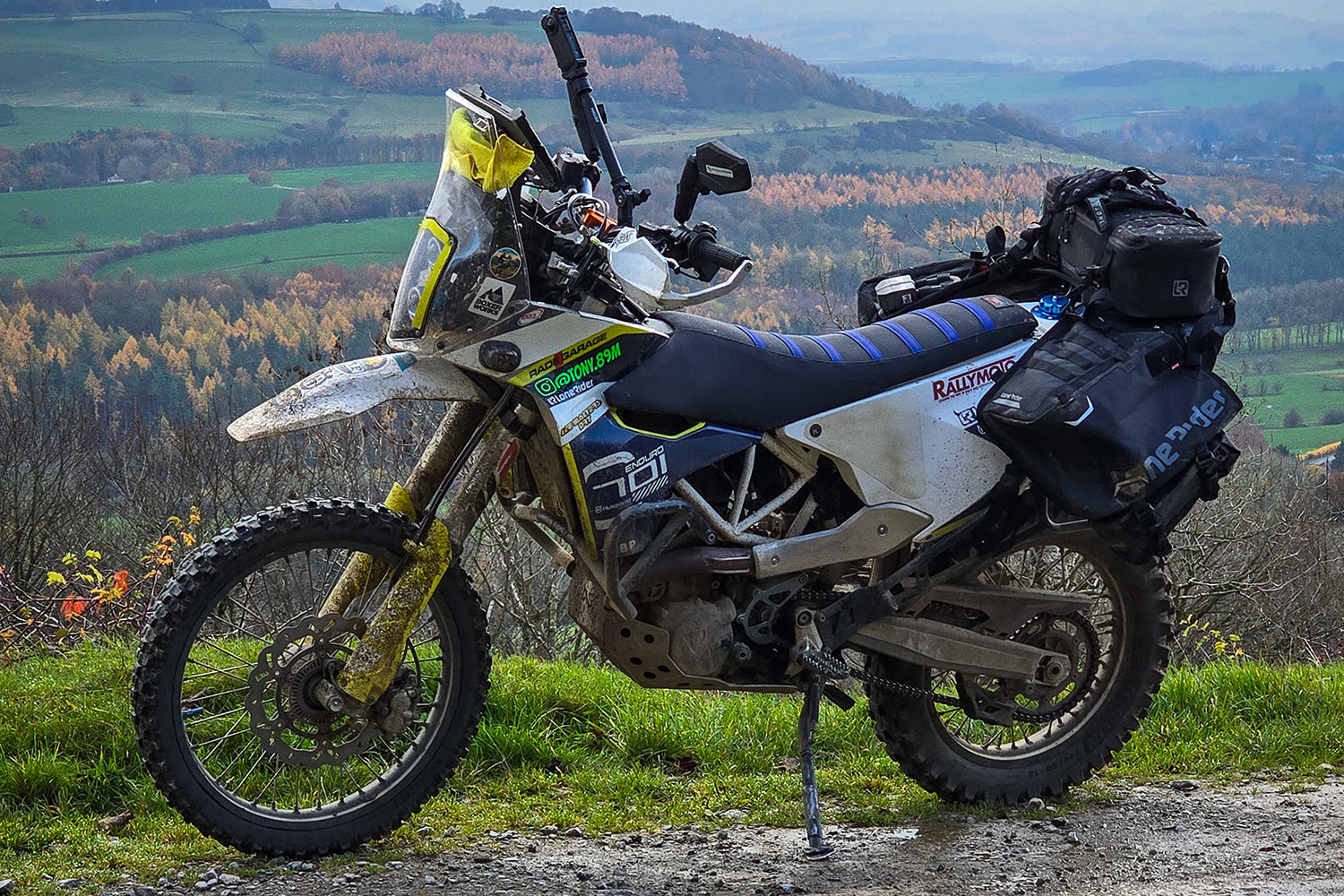スグ HUSQVARNA 701 SUPERMOTO 701 ENDURO 2016-2019 AS3 PERFORMANCE RIBBED GR