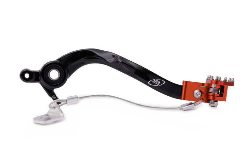 Ktm 125 250 300 350 450 Sx Sx-F Xc-F Smr 2023-2024 250 350 450 500 Exc-F Xw-F 2024-2025 AS3 Forged Rear Brake Lever Pedal