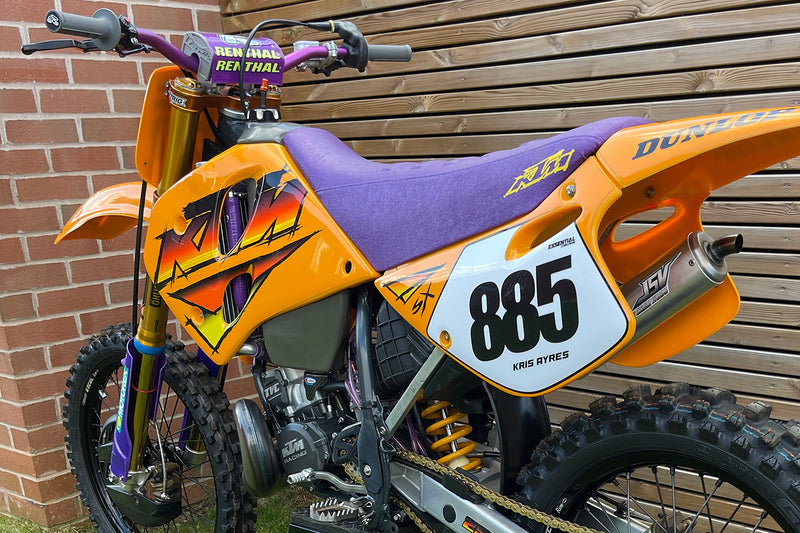 AS3 SILICONE RADIATOR HOSES PURPLE | KTM 250 SX 1997 250 300 EXC 96-97