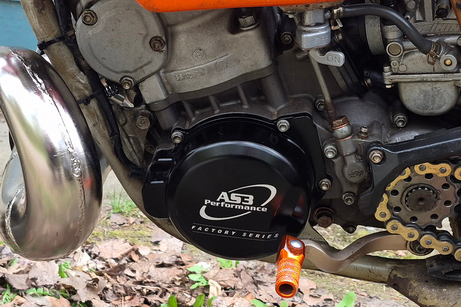 AS3 BILLET IGNITION COVER | KTM 250 380 SX 01-02 EXC MXC 01-03