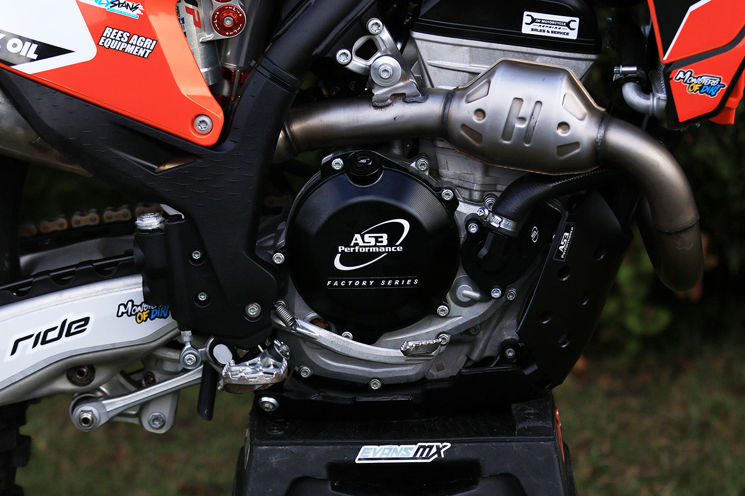 AS3 BILLET CLUTCH COVER | KTM 250-450 SX XC SX-F 23-25 EXC XC-W 24-25