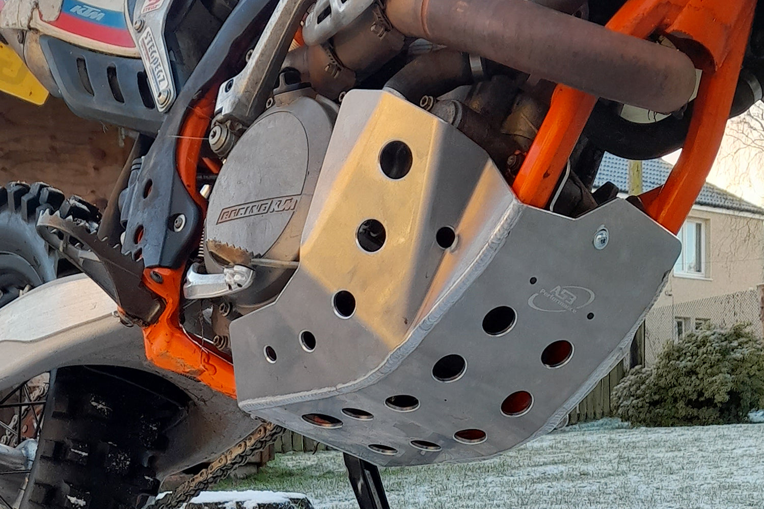 AS3 ALUMINIUM SKID PLATE | KTM 250 EXC-F 2014-2016 350 EXC-F 2015-2016