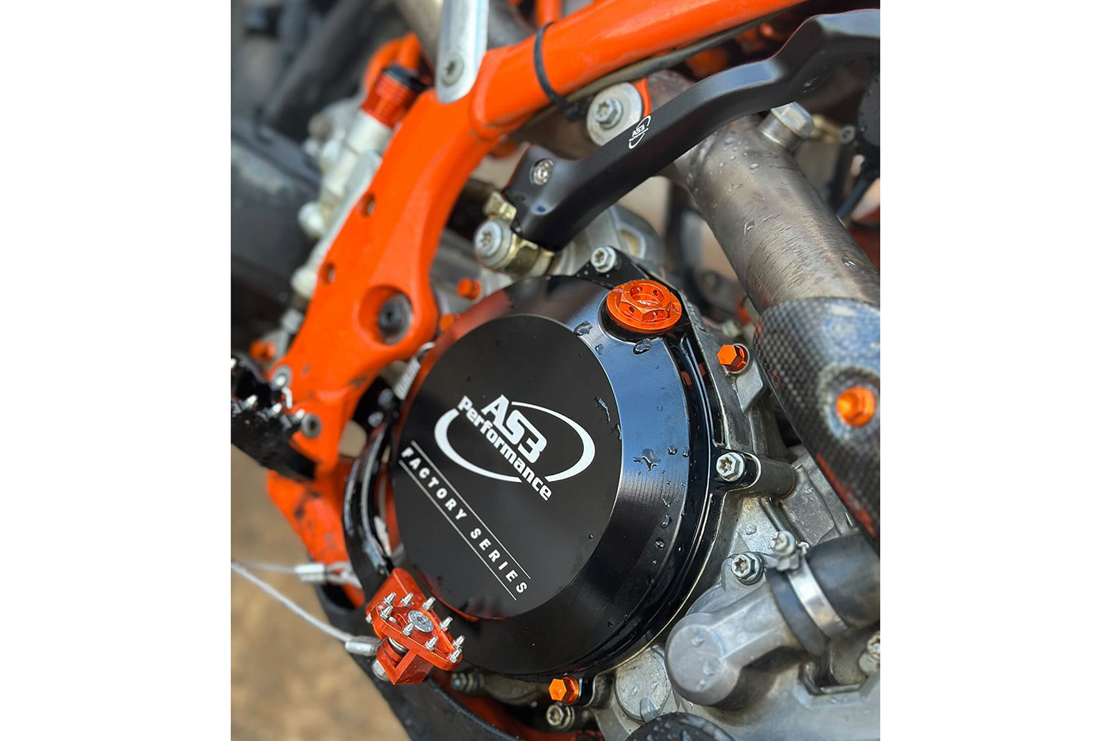 AS3 KICK START LEVER BLACK | KTM 250 300 350 450 SX EXC XC XCF-W 11-16