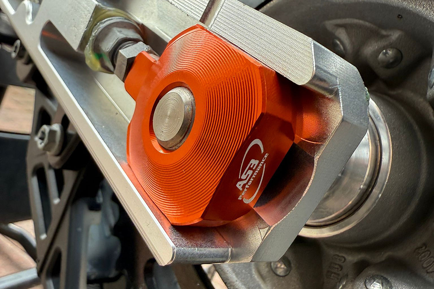 AS3 AXLE BLOCKS ORANGE | KTM 50 SX 20-25 SX-E 3 23-25 SX-E 5 20-25