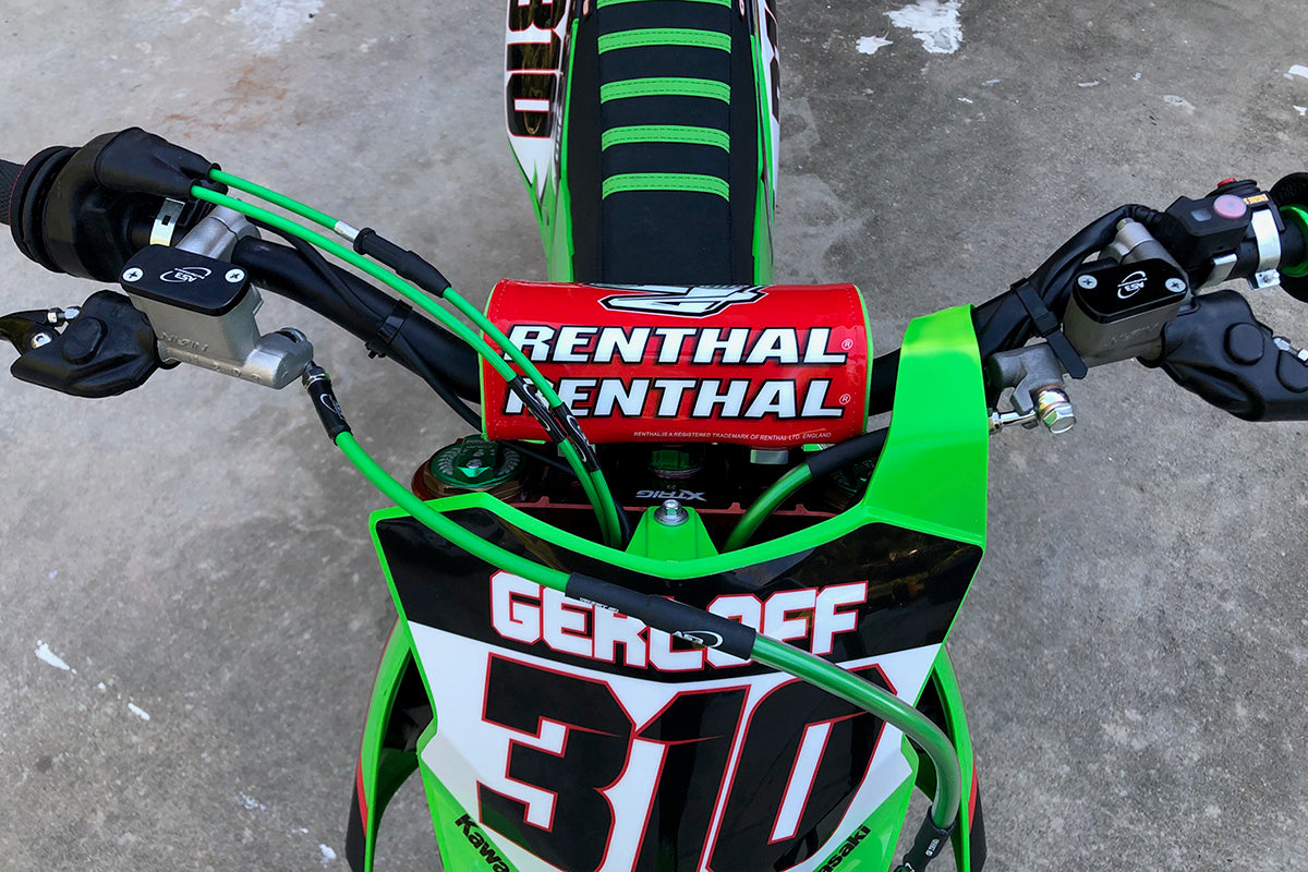 AS3 VENHILL CLUTCH LINE HOSE GREEN | KAWASAKI KX250 21-24 KX450 19-25