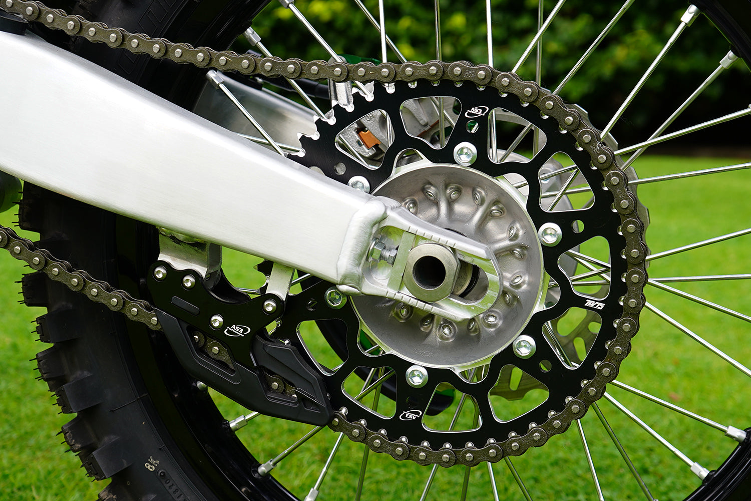 KX33様 AS3 REAR SPROCKET | KAWASAKI KX 125 250 450 500 KLX | 520 48T BLACK
