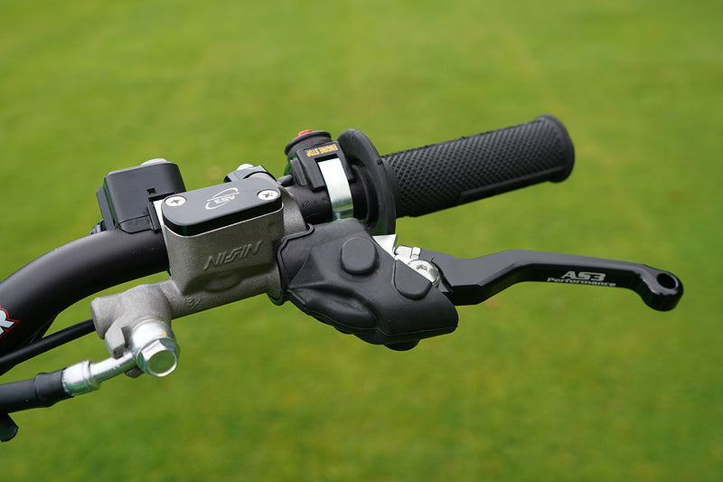 Anodized Aluminum Brake & Clutch Levers For Kawasaki KX250/KX450 (2021-2024) - Green