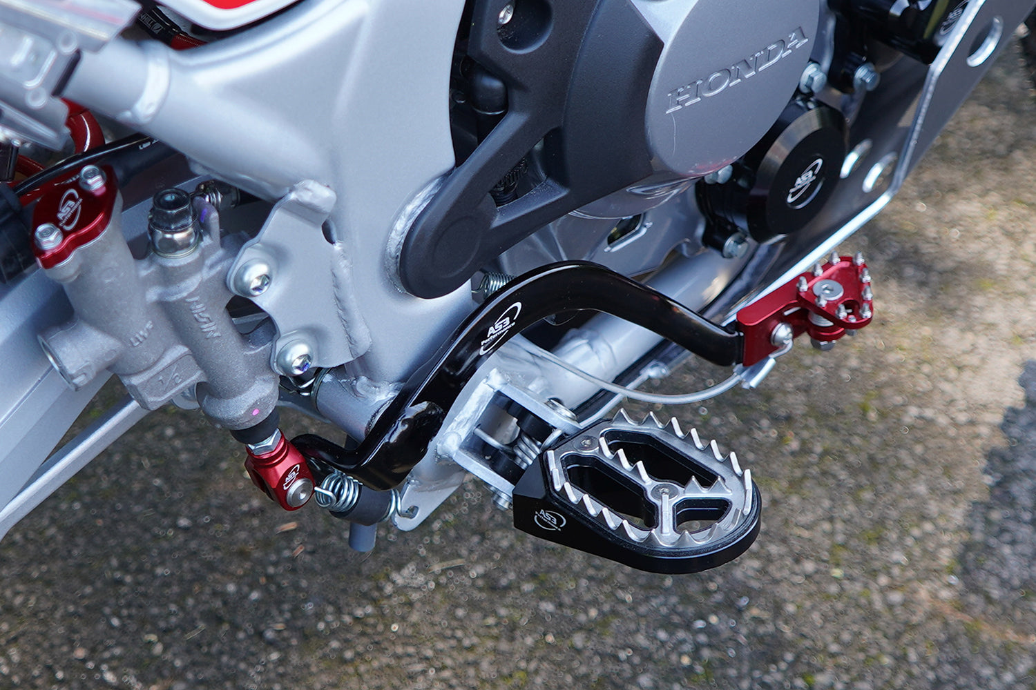 用 CRF300L CRF 300 L CRF300 用 ラリー 2021 ダートバイクピボット折りたたみブレーキクラッチレバーアク Honda CRF300L Gear Lever & Rear Brake Pedal Set | AS3 Performance