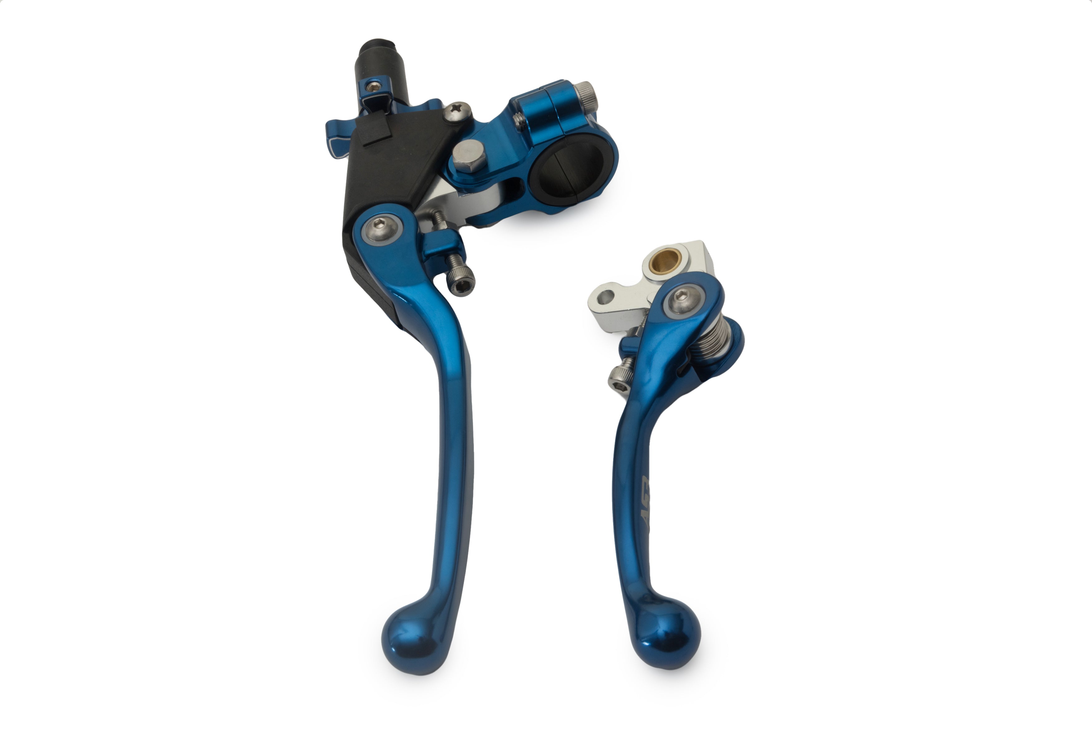 AS3 FACTORY FLEXI LEVERS BLUE | SUZUKI RM 125 250 1986-1995