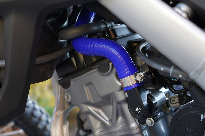 Tusk Blue Radiator Hose Kit For Honda CRF450R / CRF450RX (2021-2023)
