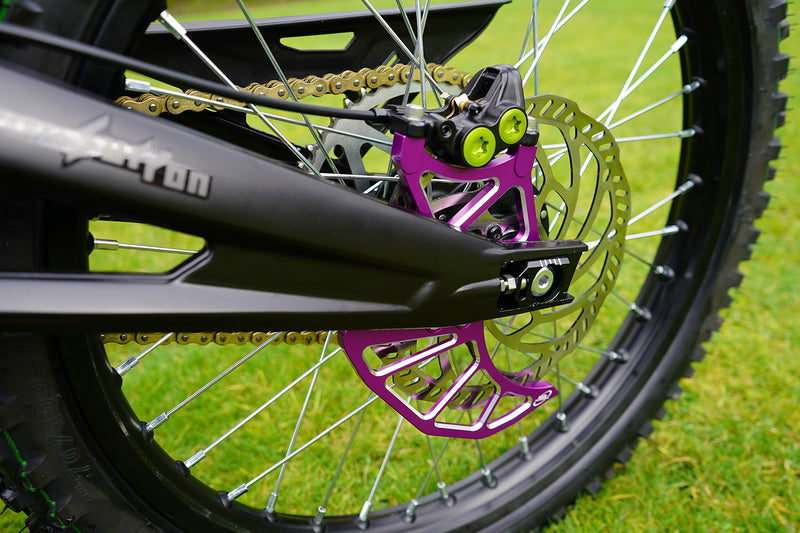 As Rear AS3 REAR BRAKE DISC GUARD PURPLE | SUR-RON LIGHT BEE 2018-2024