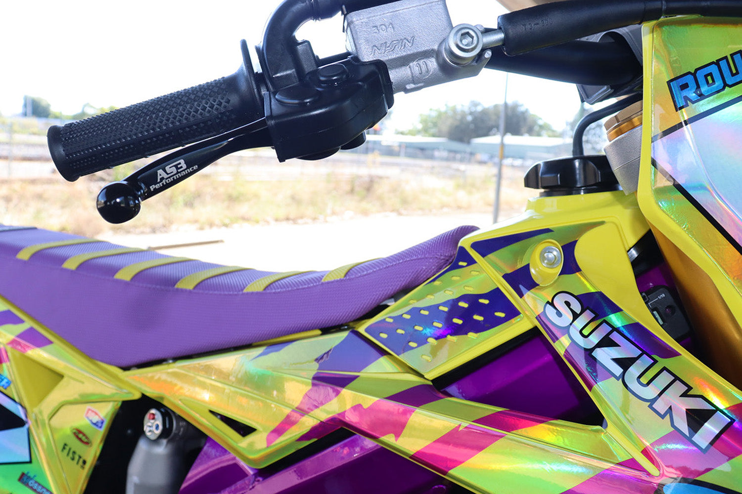 AS3 FRONT BRAKE & CLUTCH LEVERS | SUZUKI RMZ 250 07-26 RMZ 450 05-26