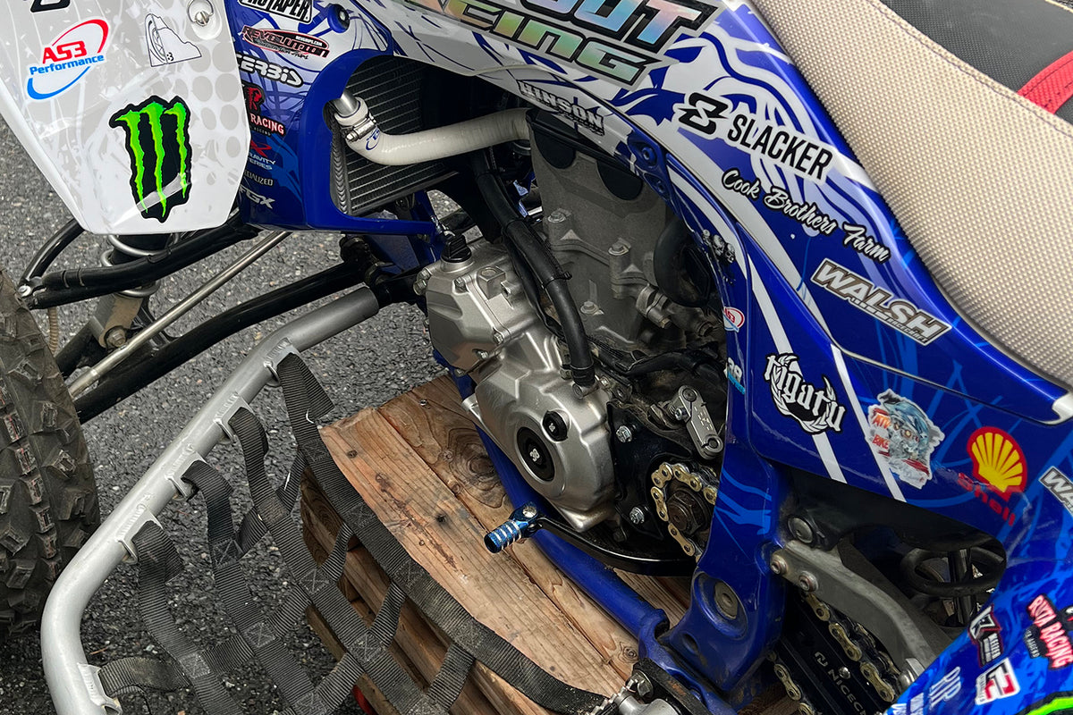 Leviers Long CNC Bleus Pour Yamaha Fazer 800 (2011-2015) - Neufs