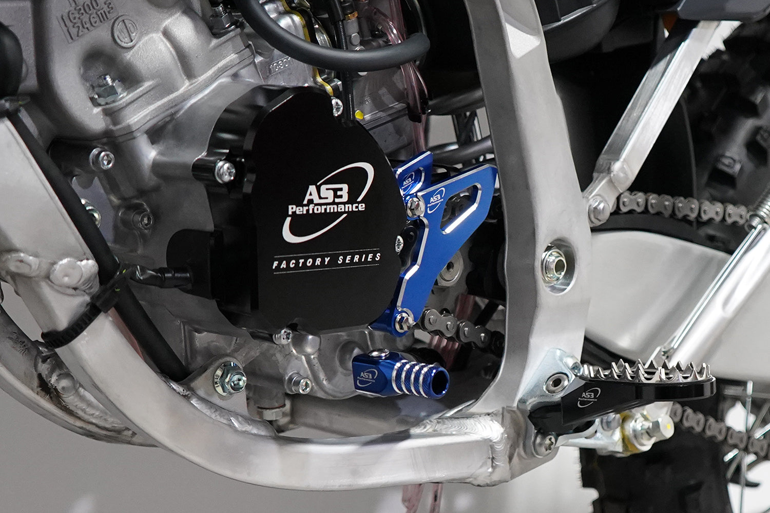 AS3 CASE SAVER BLUE | YAMAHA YZ 125 2005-2027 YZ 125 X 2020-2027
