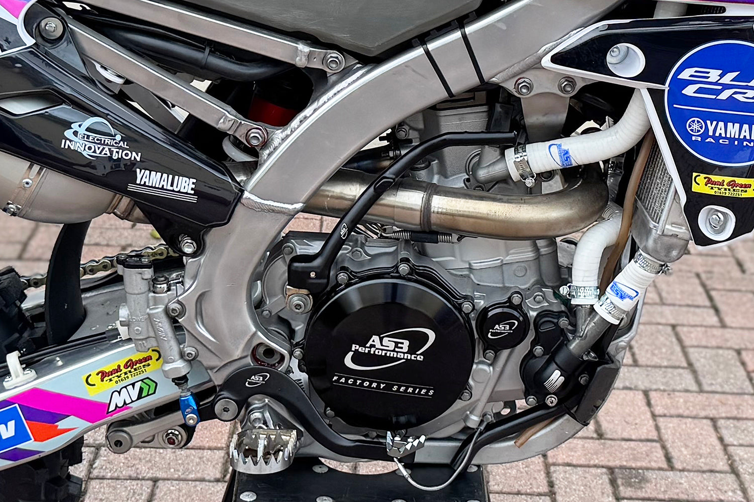 AS3 BILLET CLUTCH COVER | YAMAHA YZ450F 10-22 YZ450FX WR450F 16-23