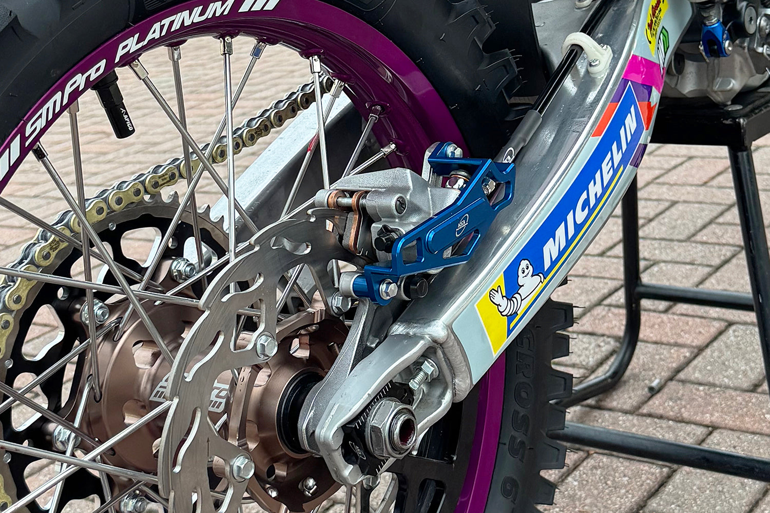 AS3 AXLE BLOCKS BLACK | YAMAHA YZ250F YZ450F 24-25 WR450F 24-25