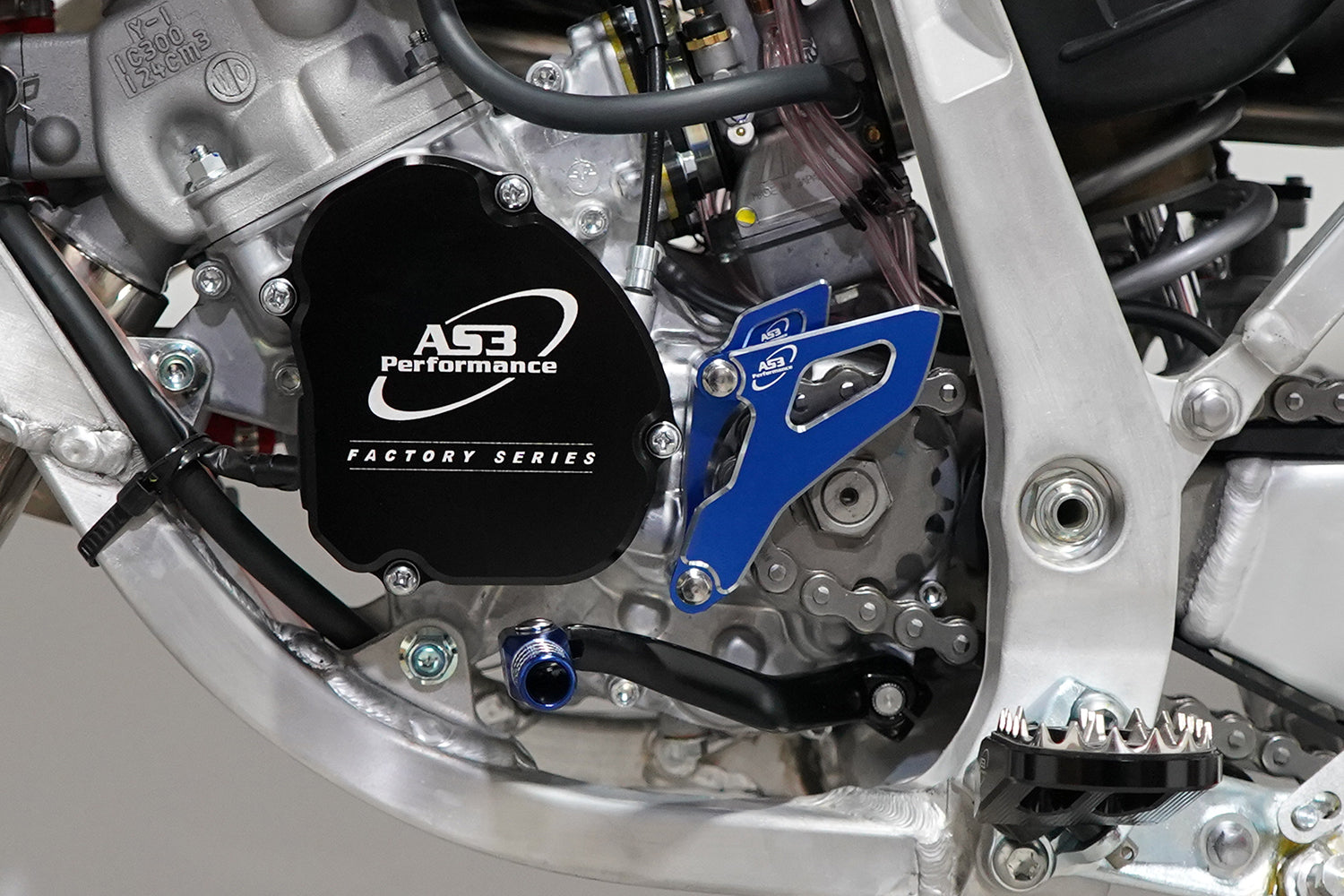 yz125 エンジン AS3 BILLET IGNITION COVER | YAMAHA YZ 125 2005-2025 YZ 125 X 2020-2025