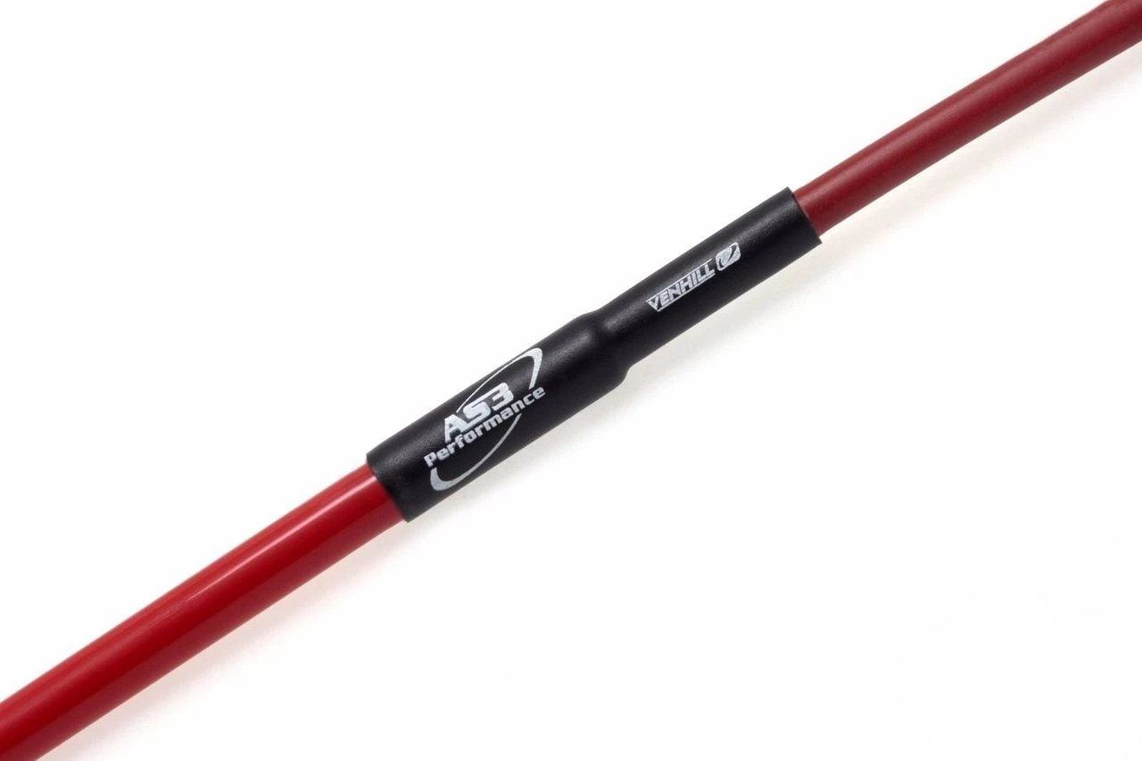 AS3 BRAIDED FRONT BRAKE LINE HOSE RED | SUZUKI DRZ 400 SM 2005-2024