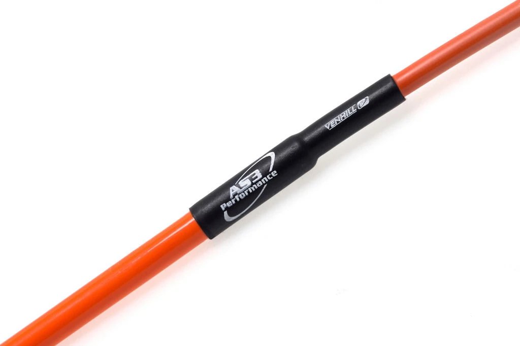 AS3 BRAIDED REAR BRAKE LINE HOSE ORANGE | KTM 65 SX 04-08 65 XC 08-09