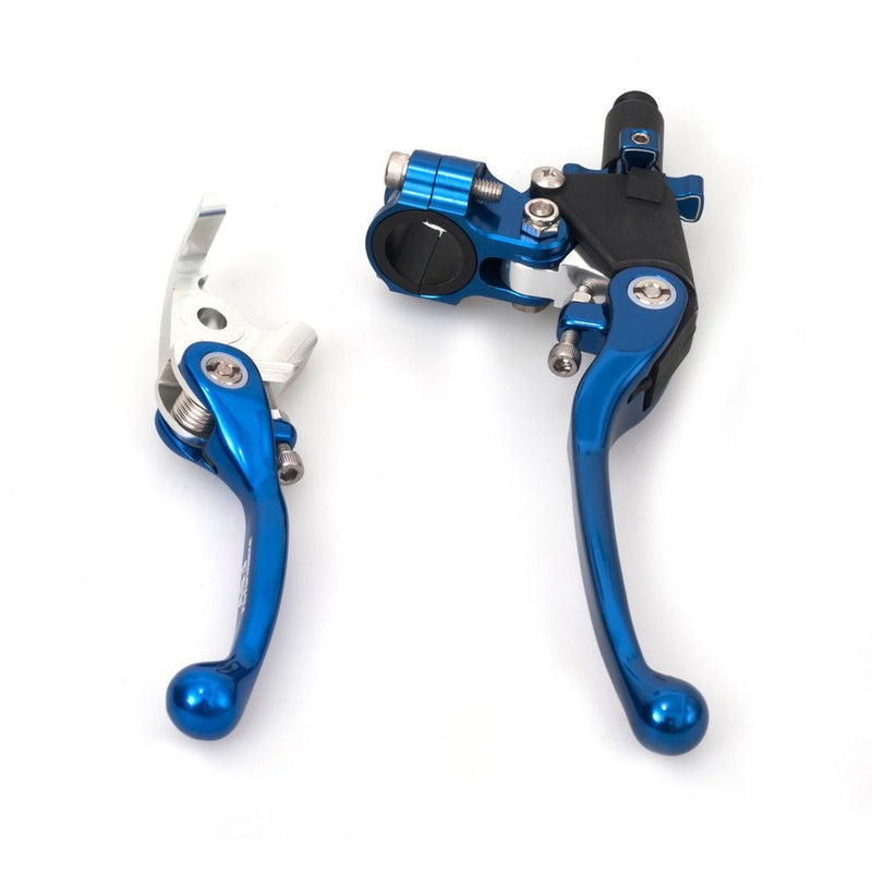 KAWASAKI KFX 400 KFX 450 20032008 FRONT BRAKE & CLUTCH LEVERS BLUE