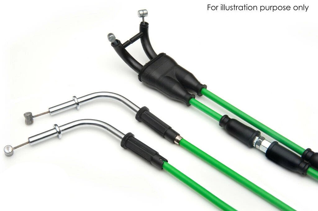 三線 Kawasaki ZX6R 2005-2006 AS3 Venhill Featherlight Throttle Cables