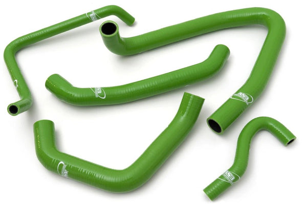 AS3 SILICONE RADIATOR HOSES GREEN | KAWASAKI ZX14R 2006-2016