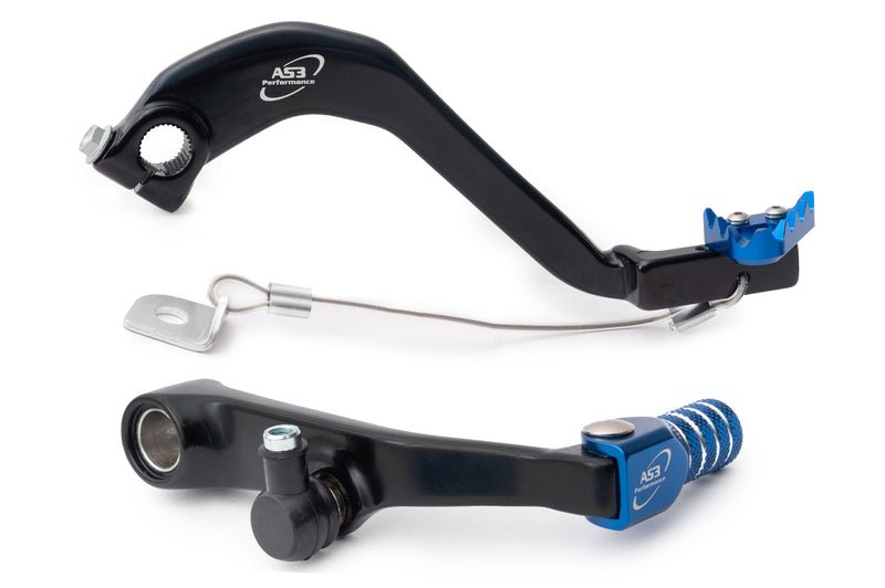 ALLTIMES Extended Rear Brake Pedal Lever +1 For Honda CRF110 2013-2024 Black