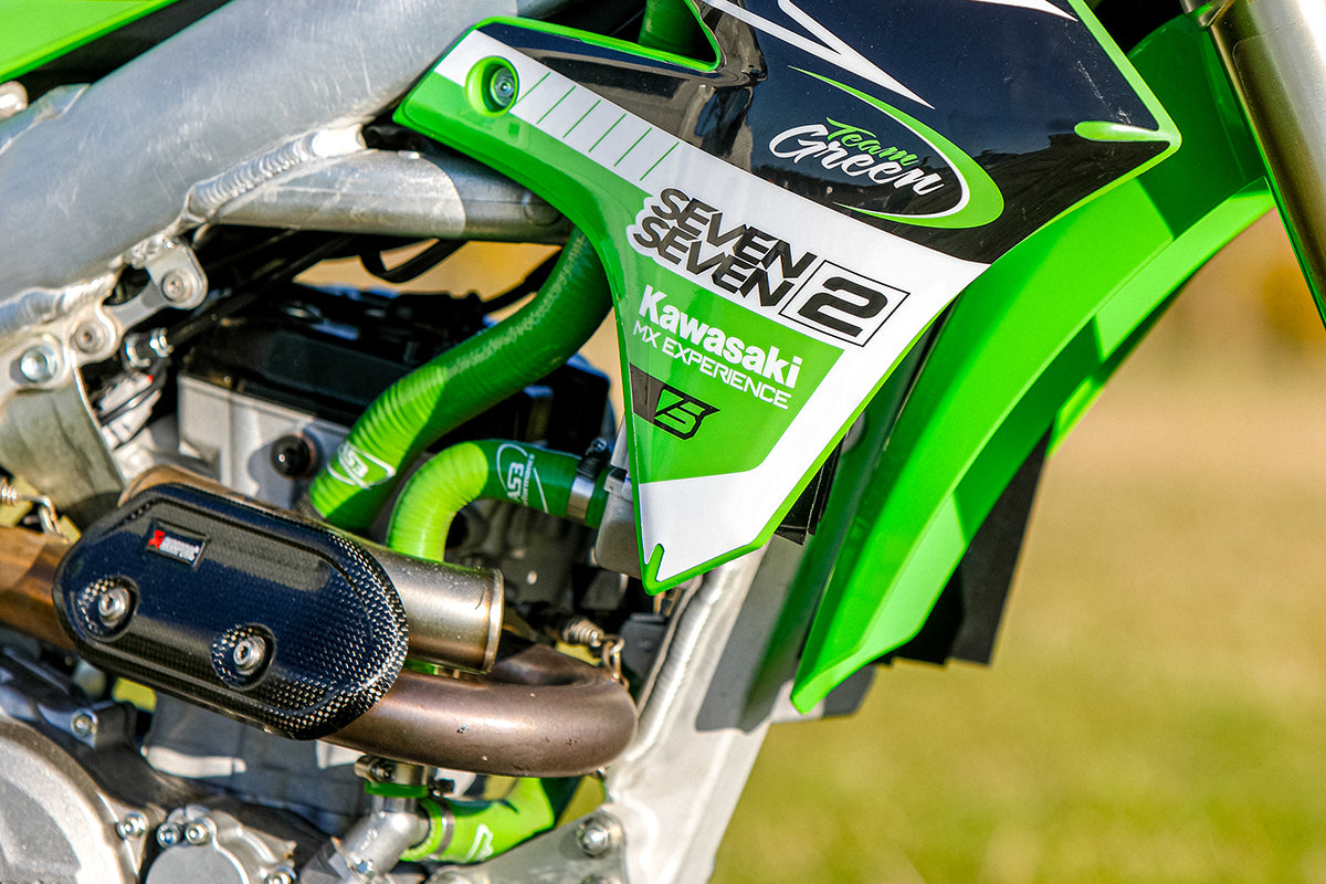 KawasakiKX250XSiliconeRadiator