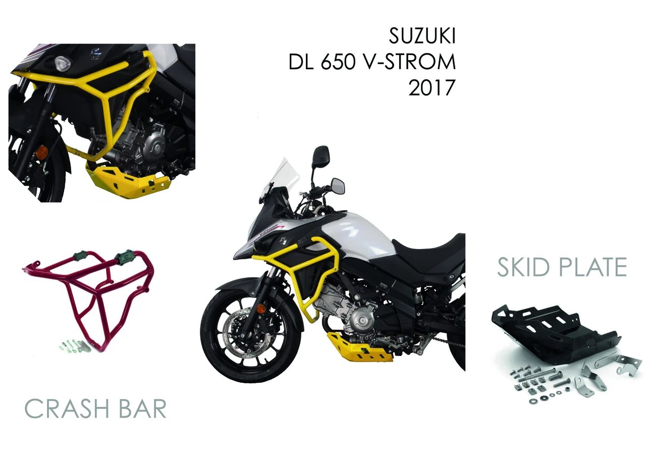 AS3 SKID PLATE SUMP GUARD | SUZUKI DL 650 V-STROM 2017-2024